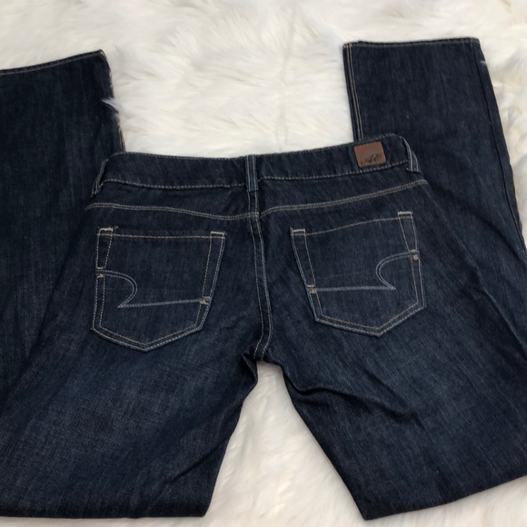 American Eagle 77 straight size 0 Reg dark wash - Picture 4 of 6